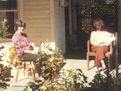Ruth Bennett McDougal Dorrough; Alice Haydock Bennett; baby Ben Dorrough; Family